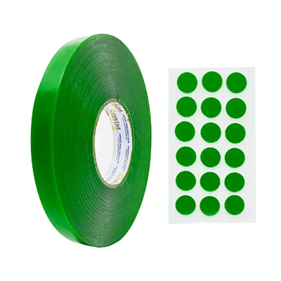 Fita Dupla Face de Massa Acrílica Transparente